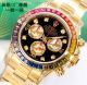 Clean Factory Rolex Daytona 7750 Black Face Watch  040707 (4)_th.jpg